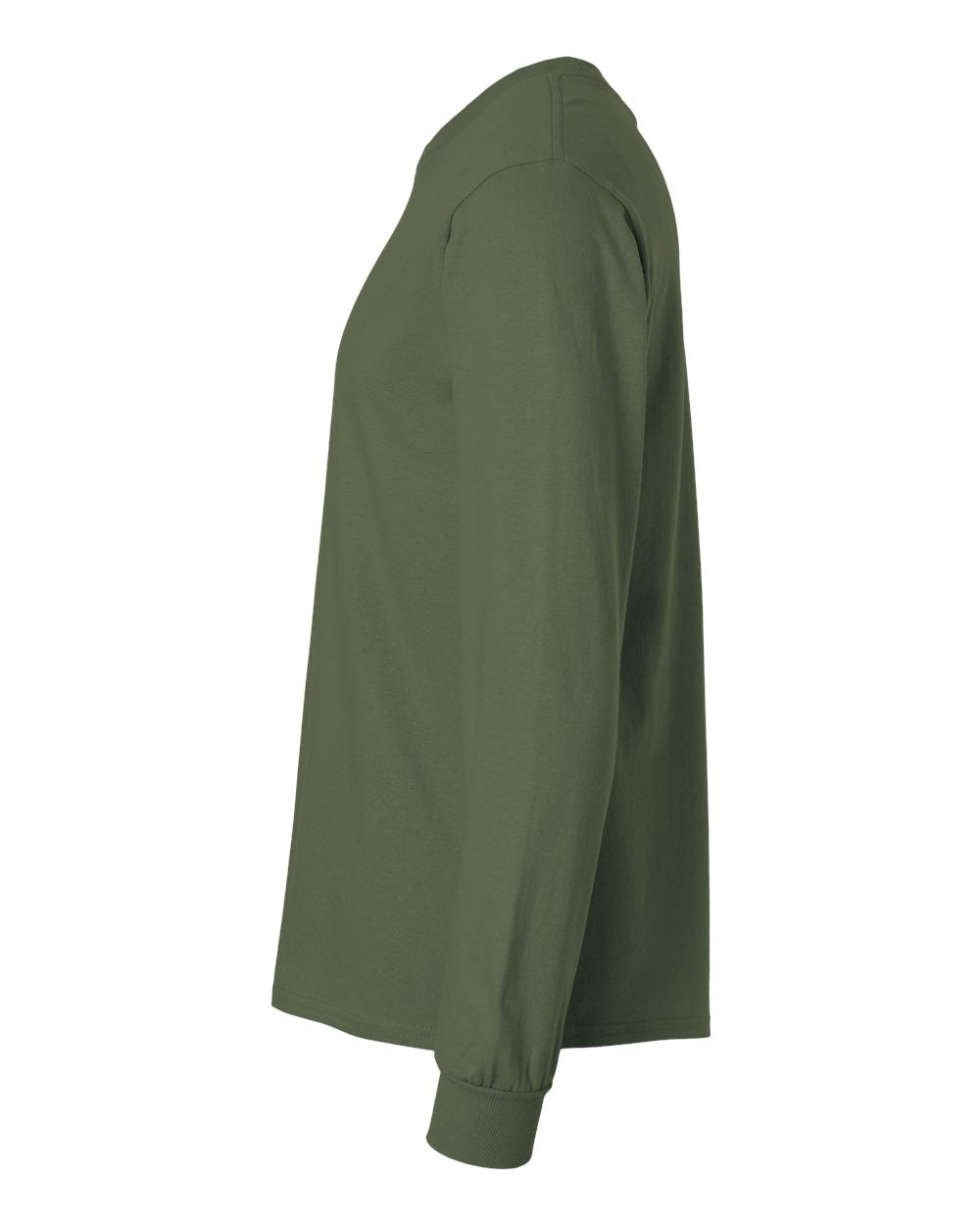 Ultra Cotton® Long Sleeve T-Shirt - DirectSide - B06060063 - Military Green