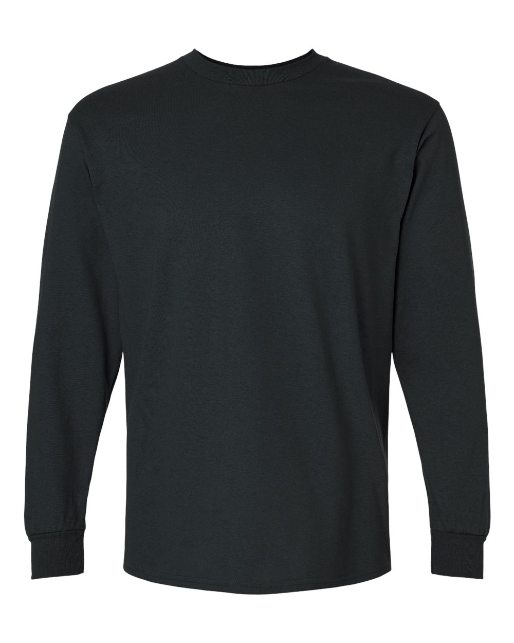 Ultra Cotton® Long Sleeve T-Shirt - Front - B06060503 - Black