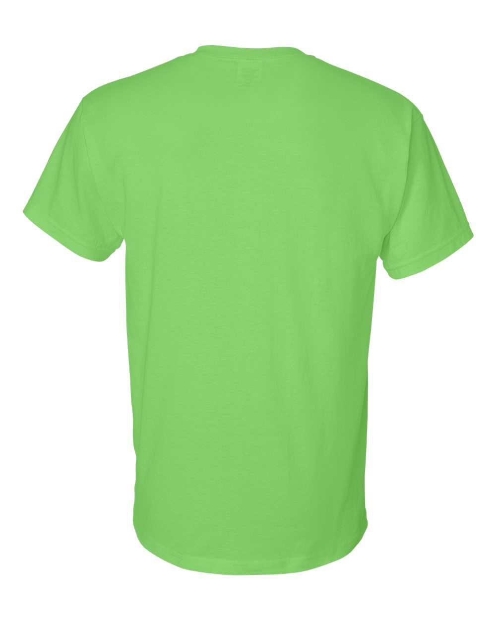 Unisex DryBlend® T-Shirt - Back - B06560173 - Lime