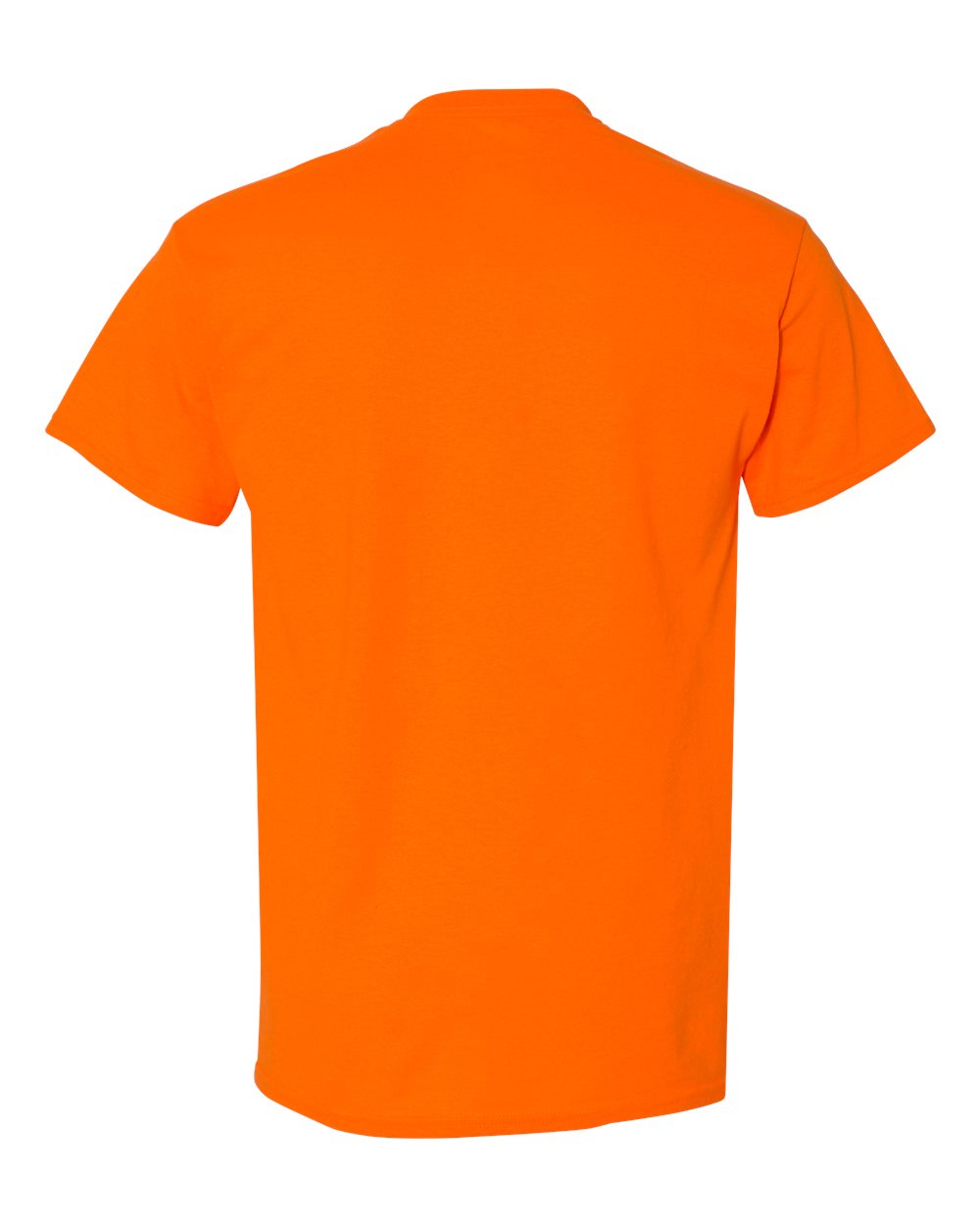 Unisex DryBlend® T-Shirt - Back - B06560193 - Safety Orange