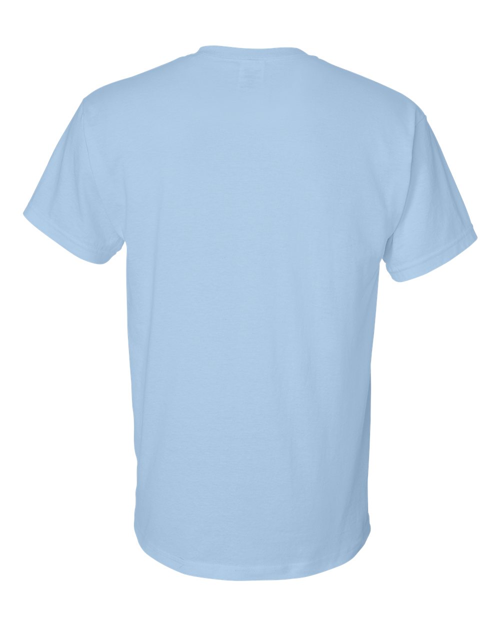 Unisex DryBlend® T-Shirt - Back - B06560253 - Light Blue