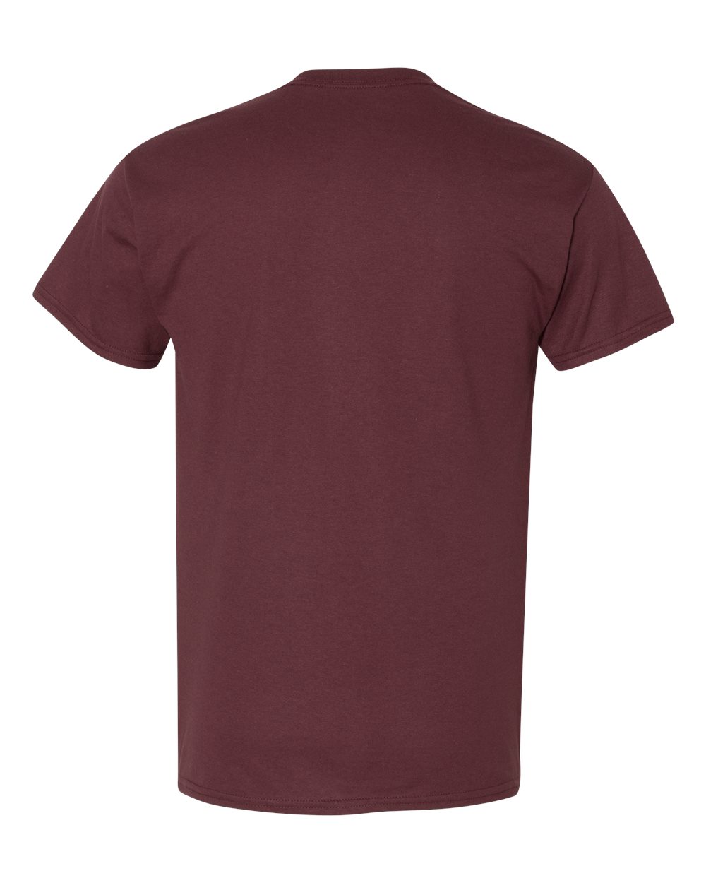 Unisex DryBlend® T-Shirt - Back - B06560523 - Dark Maroon