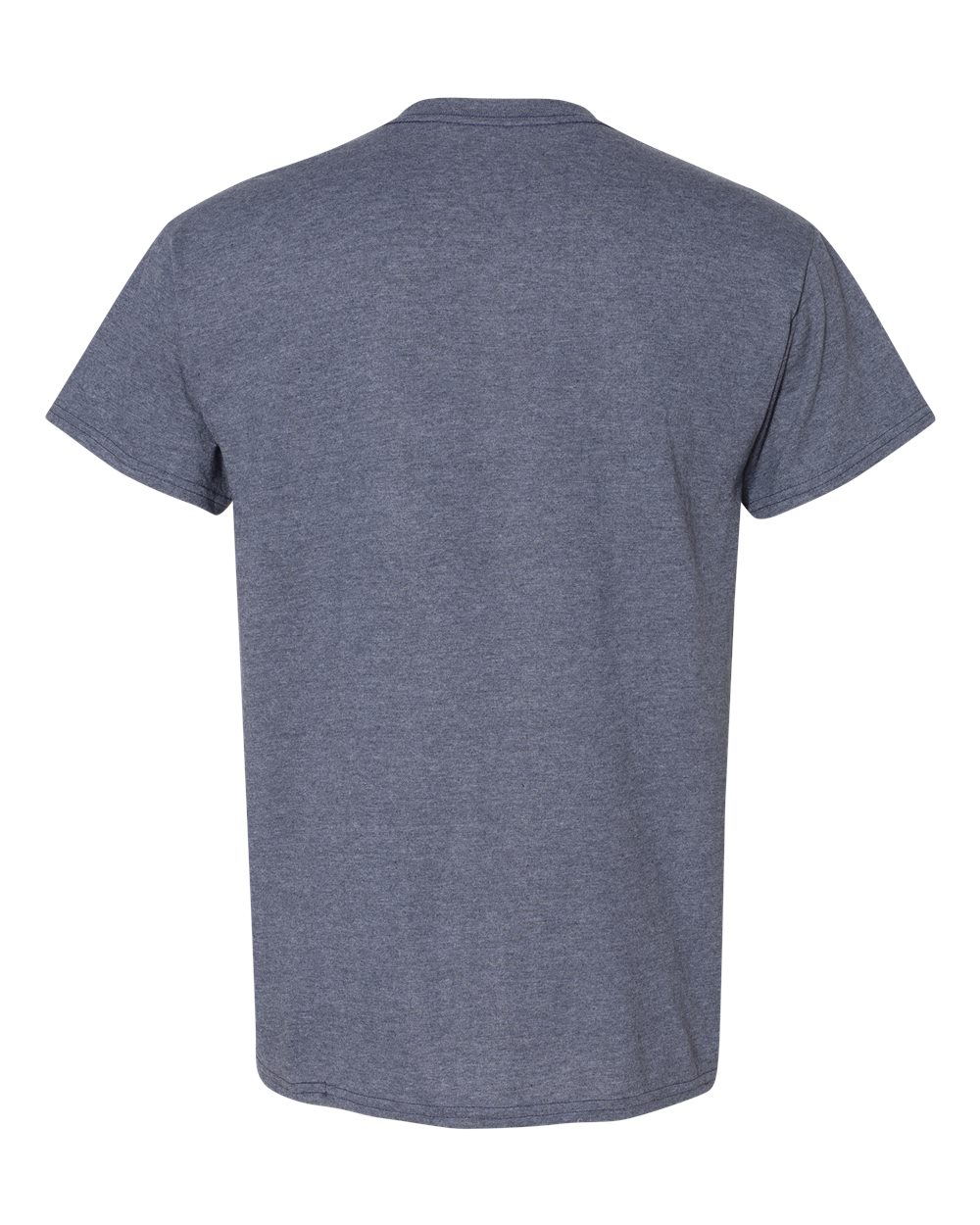 Unisex DryBlend® T-Shirt - Back - B06560643 - Heather Dark Navy