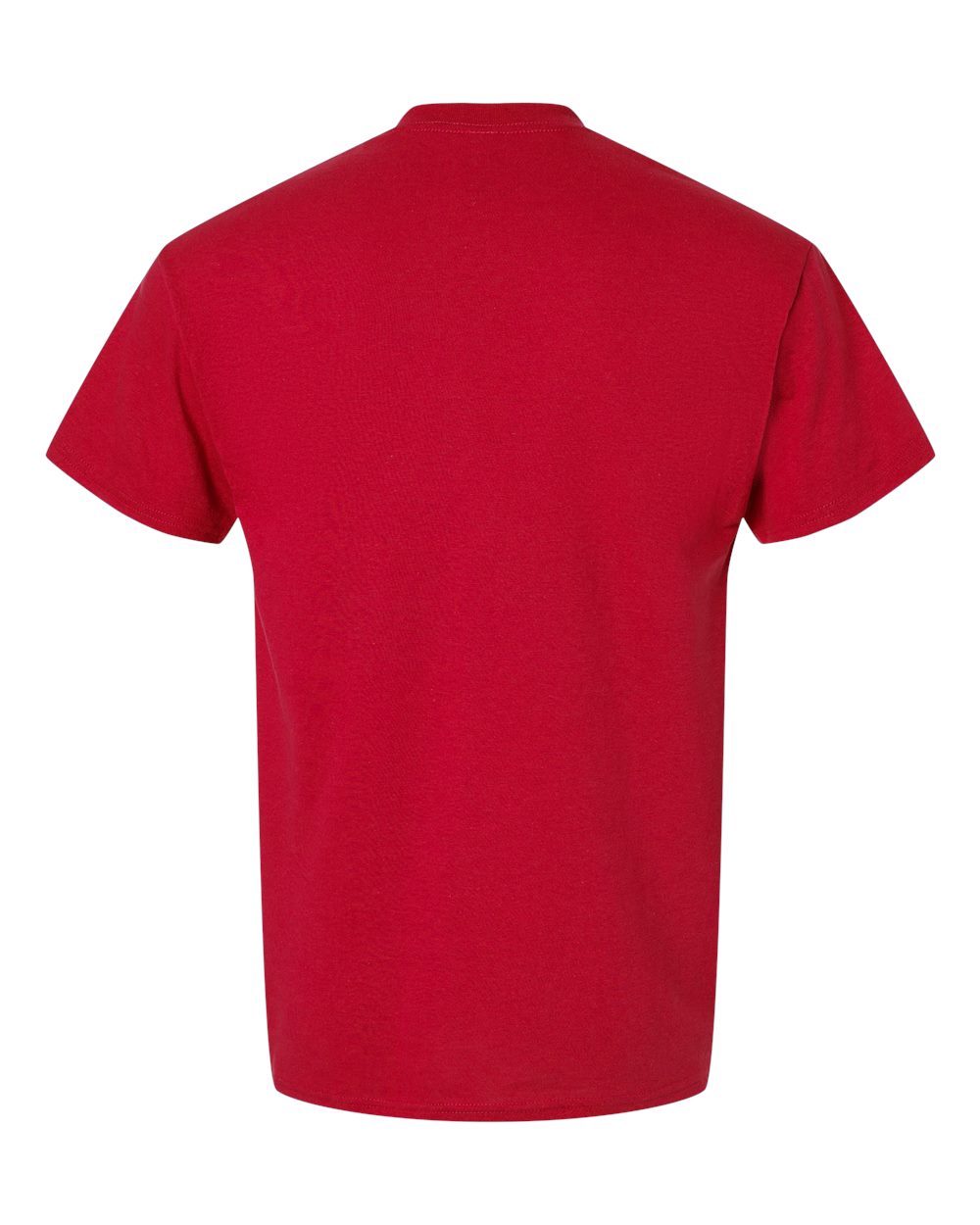 Unisex DryBlend® T-Shirt - Back - B06560703 - Red