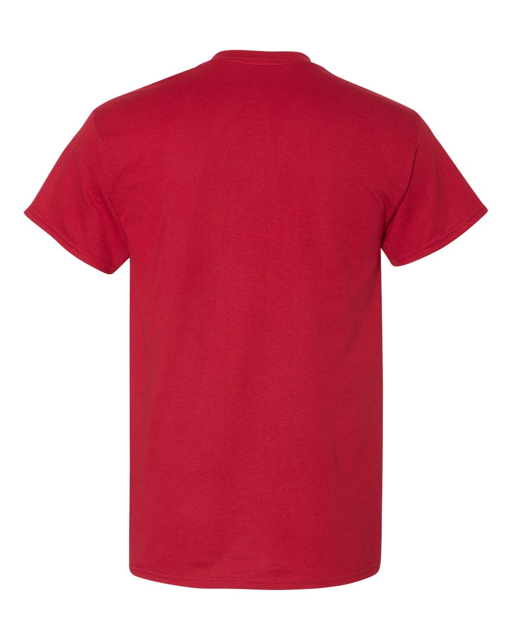 Unisex DryBlend® T-Shirt - Back - B06560713 - Scarlet Red