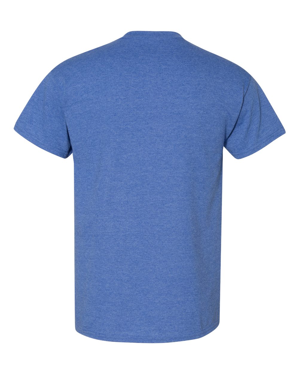 Unisex DryBlend® T-Shirt - Back - B06560823 - Heather Deep Royal