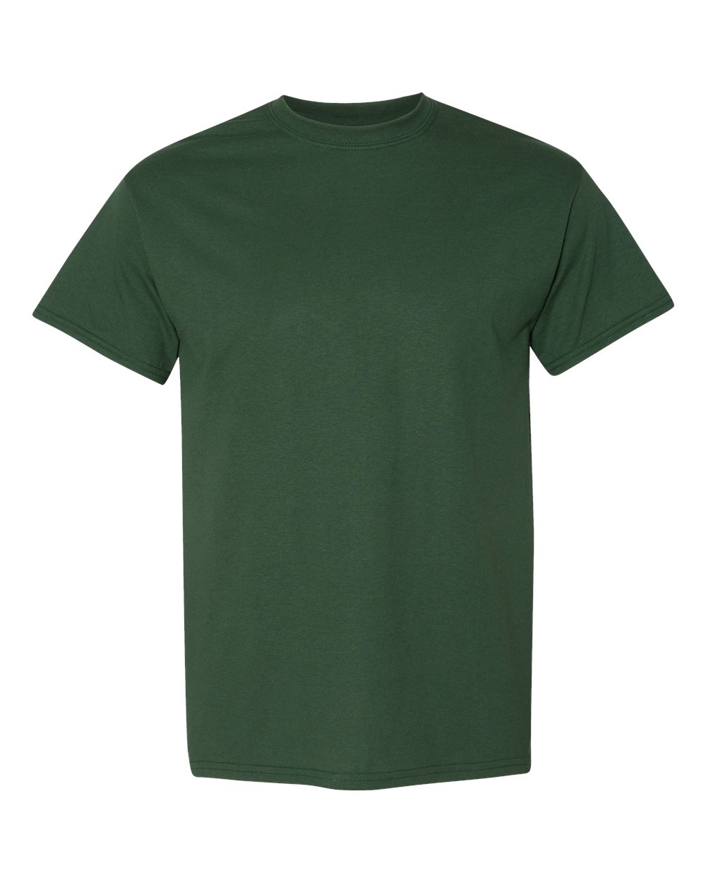 Unisex DryBlend® T-Shirt - Front - B06560153 - Dark Green