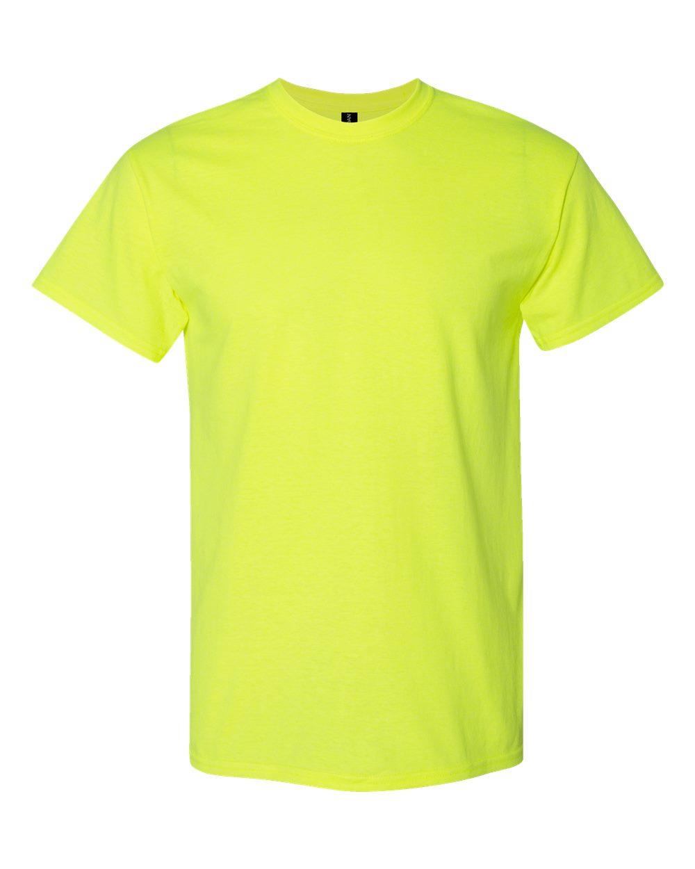 Unisex DryBlend® T-Shirt - Front - B06560163 - Safety Green