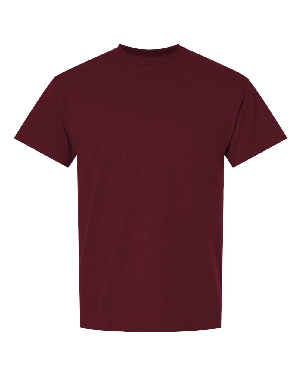Unisex DryBlend® T-Shirt - Front - B06560533 - Maroon
