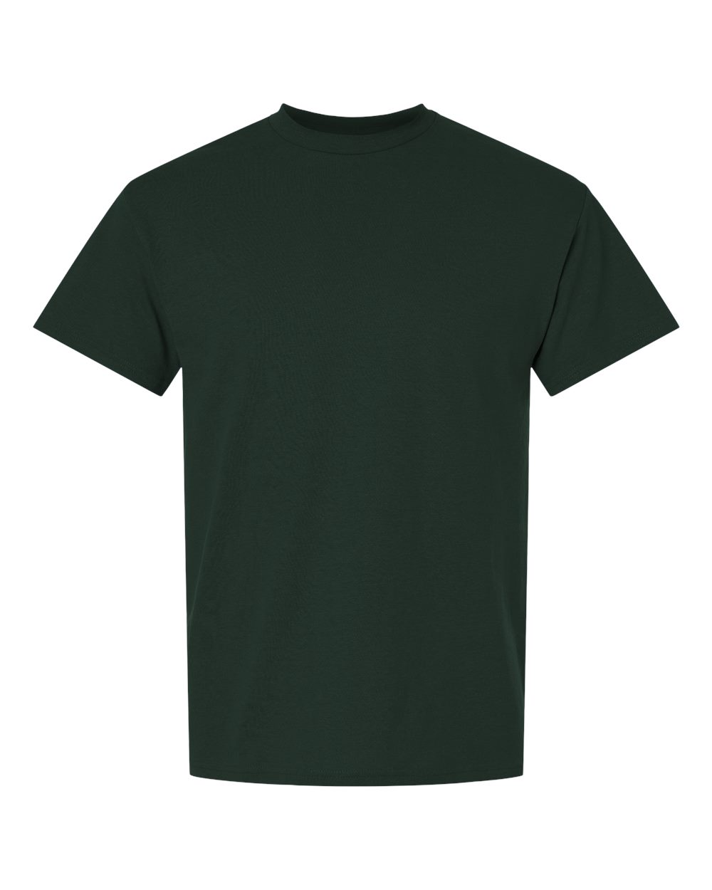 Unisex DryBlend® T-Shirt - Front - B06560543 - Forest Green