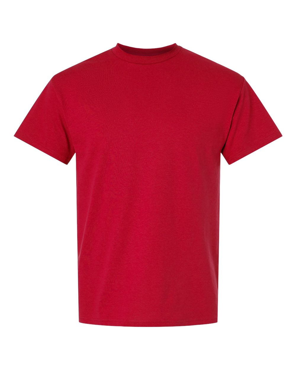 Unisex DryBlend® T-Shirt - Front - B06560703 - Red