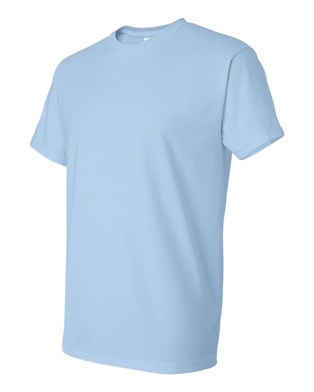 Unisex DryBlend® T-Shirt - Side - B06560253 - Light Blue