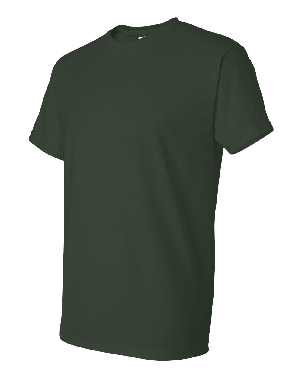 Unisex DryBlend® T-Shirt - Side - B06560543 - Forest Green