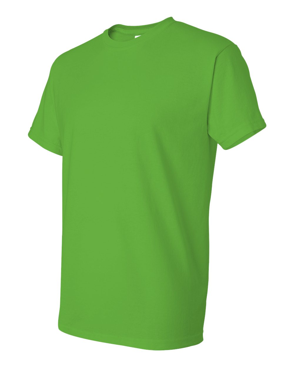 Unisex DryBlend® T-Shirt - Side - B06560613 - Electric Green