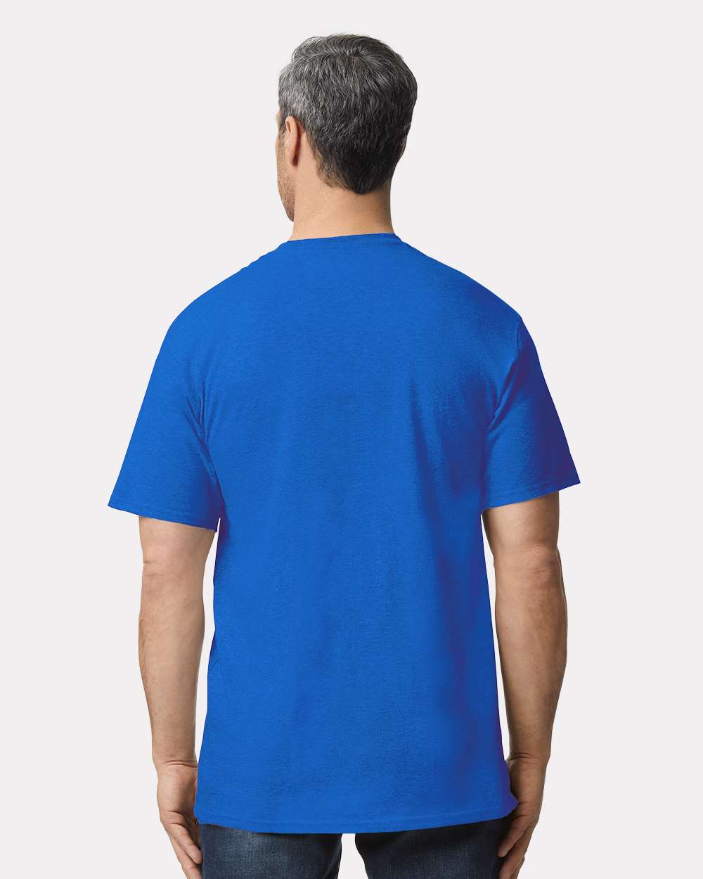 Men's Tall Ultra Cotton® T-Shirt - OnModelBack - B06660755 - Royal