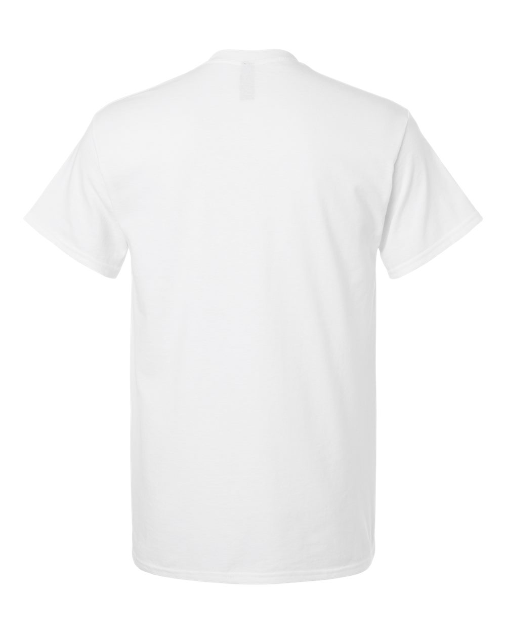 Unisex Ultra Cotton® Pocket T-Shirt - Back - B07060003 - White