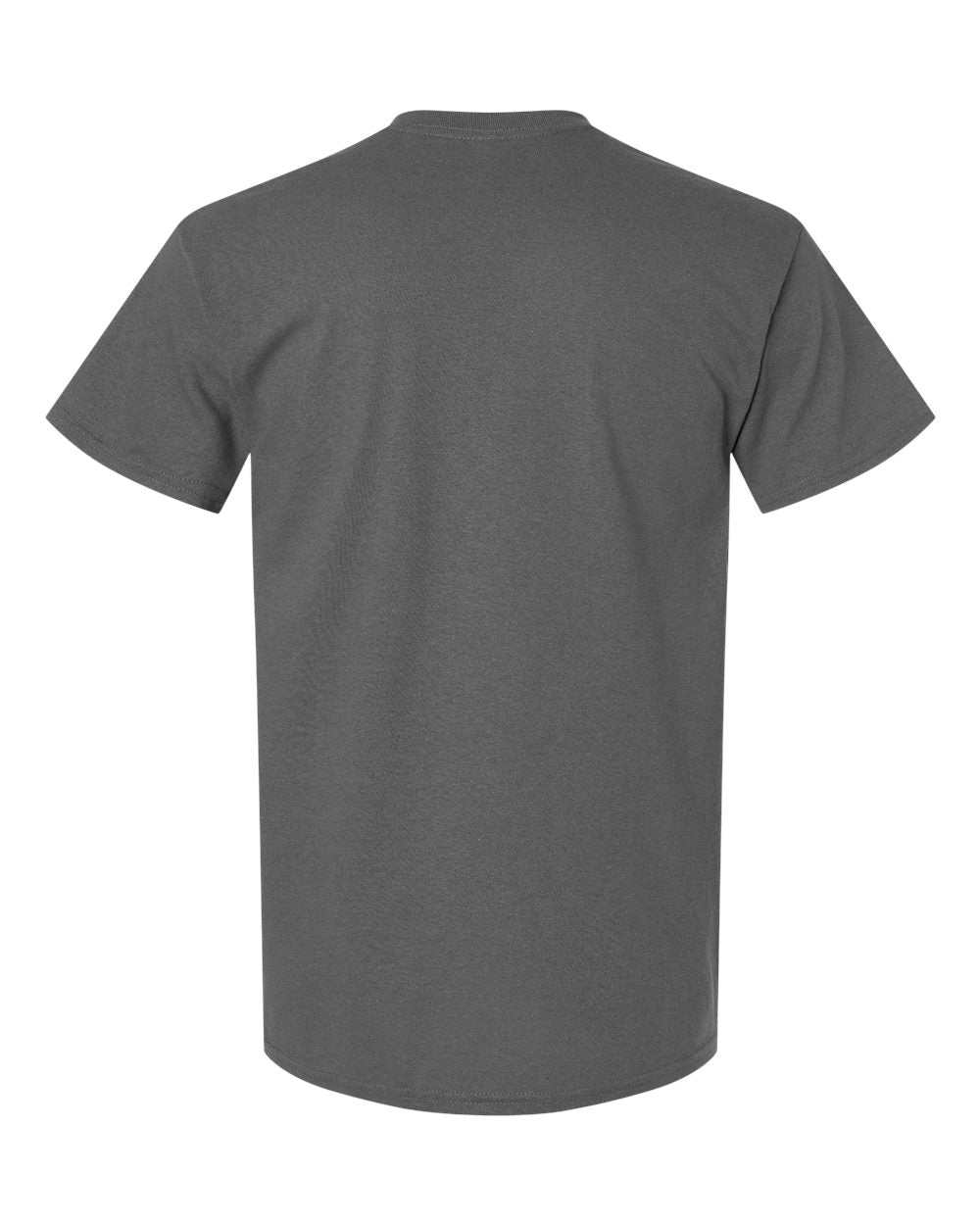 Unisex Ultra Cotton® Pocket T-Shirt - Back - B07060093 - Charcoal