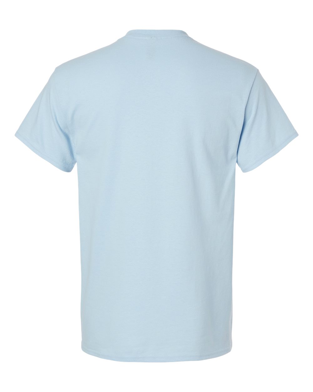 Unisex Ultra Cotton® Pocket T-Shirt - Back - B07060253 - Light Blue