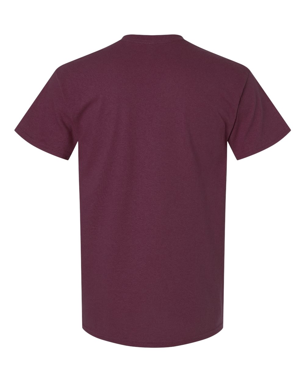 Unisex Ultra Cotton® Pocket T-Shirt - Back - B07060533 - Maroon