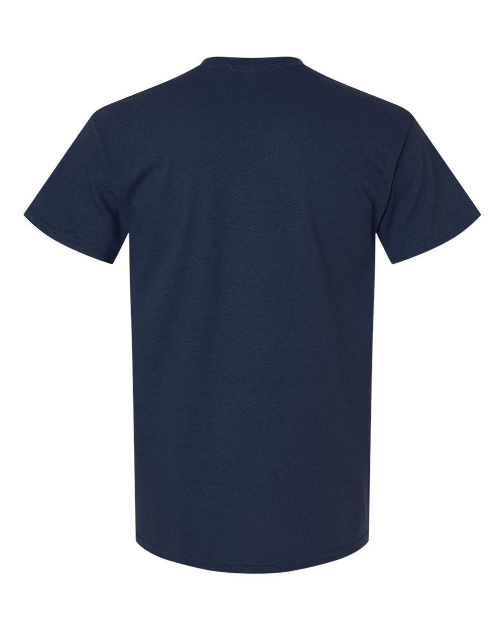 Unisex Ultra Cotton® Pocket T-Shirt - Back - B07060653 - Navy