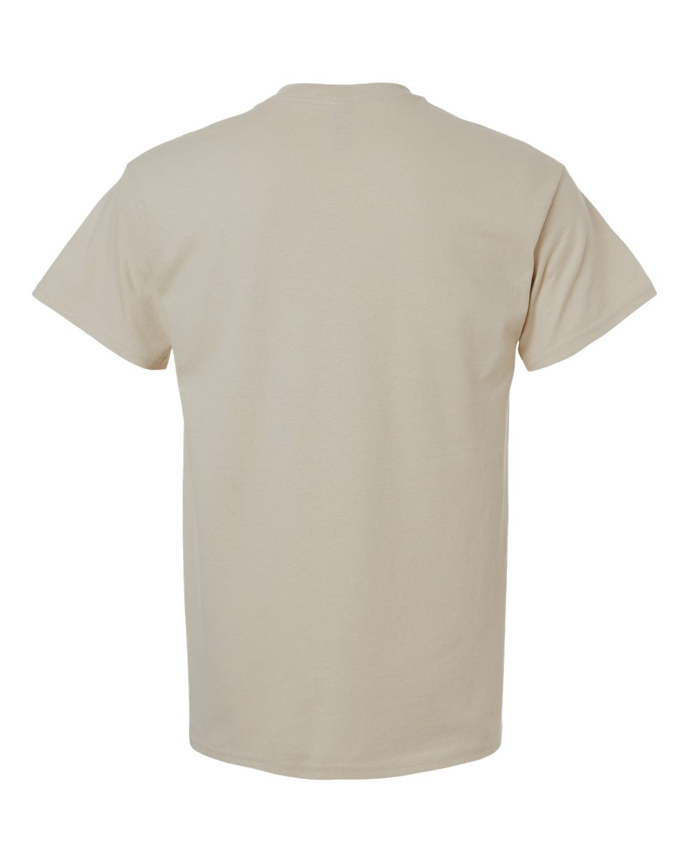 Unisex Ultra Cotton® Pocket T-Shirt - Back - B07060733 - Sand