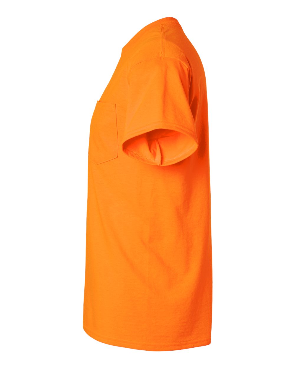 Unisex Ultra Cotton® Pocket T-Shirt - DirectSide - B07060333 - Safety Orange