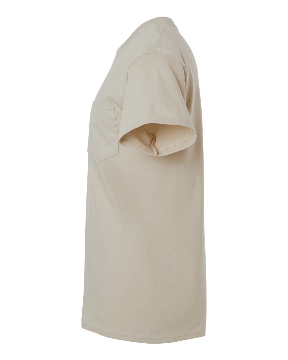 Unisex Ultra Cotton® Pocket T-Shirt - DirectSide - B07060733 - Sand