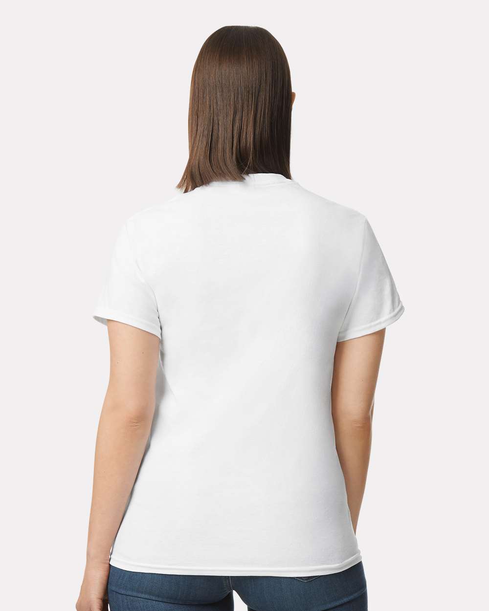Unisex Ultra Cotton® Pocket T-Shirt - OnModelBack - B07060003 - White
