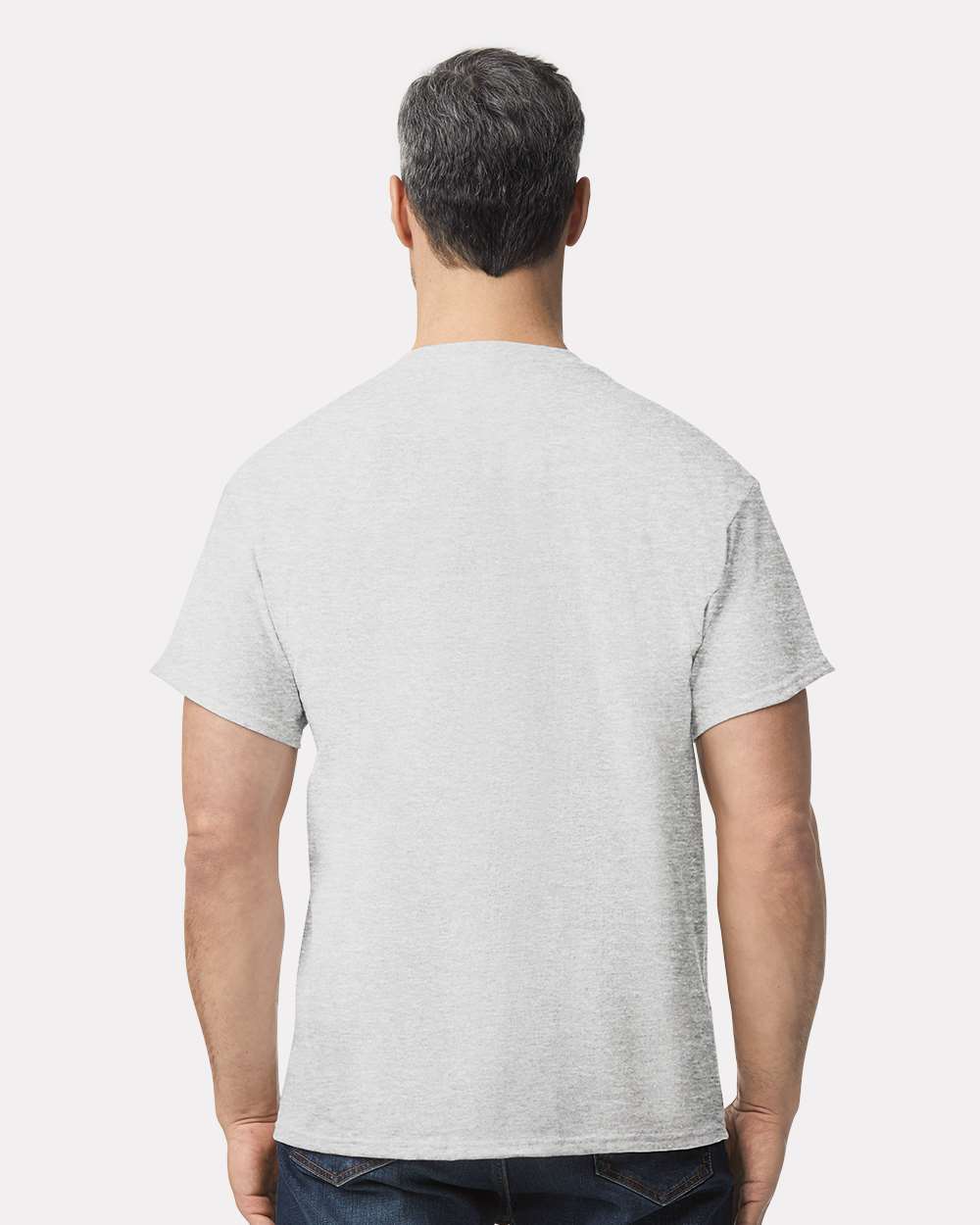 Unisex Ultra Cotton® Pocket T-Shirt - OnModelBack - B07060023 - Ash
