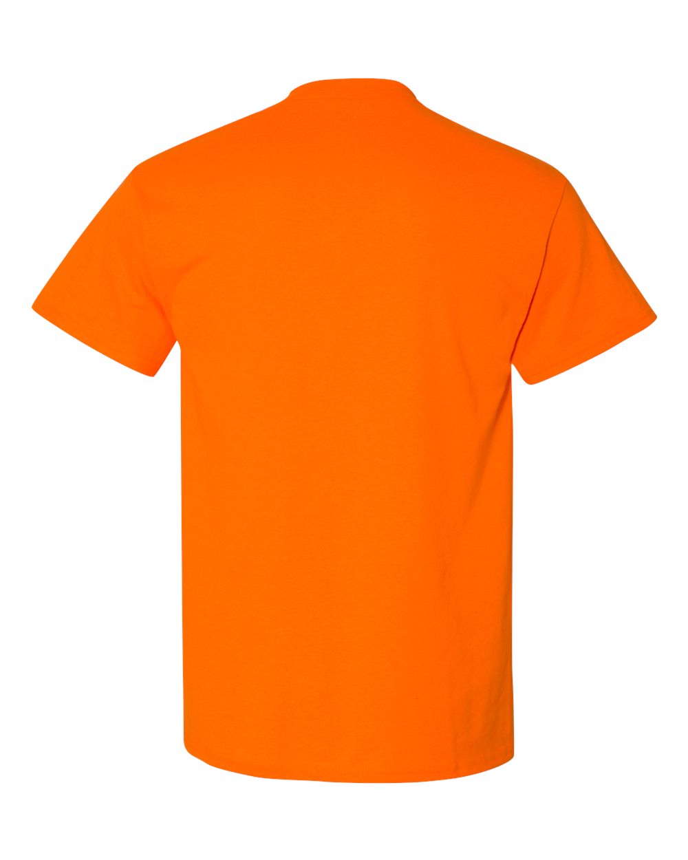 Men's DryBlend® Pocket T-Shirt - Back - B07260183 - Safety Orange