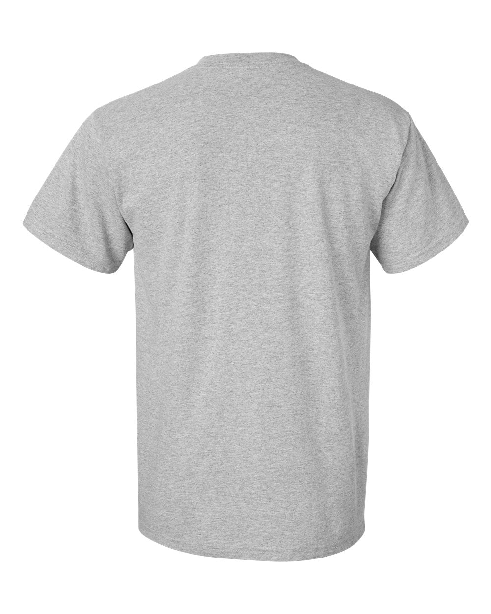 Men's DryBlend® Pocket T-Shirt - Back - B07260583 - Sport Grey