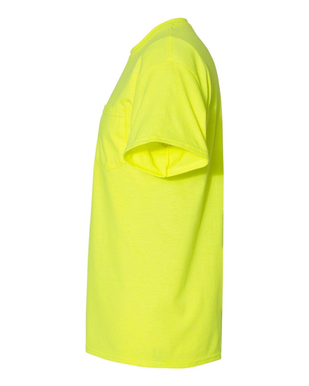 Men's DryBlend® Pocket T-Shirt - DirectSide - B07260173 - Safety Green