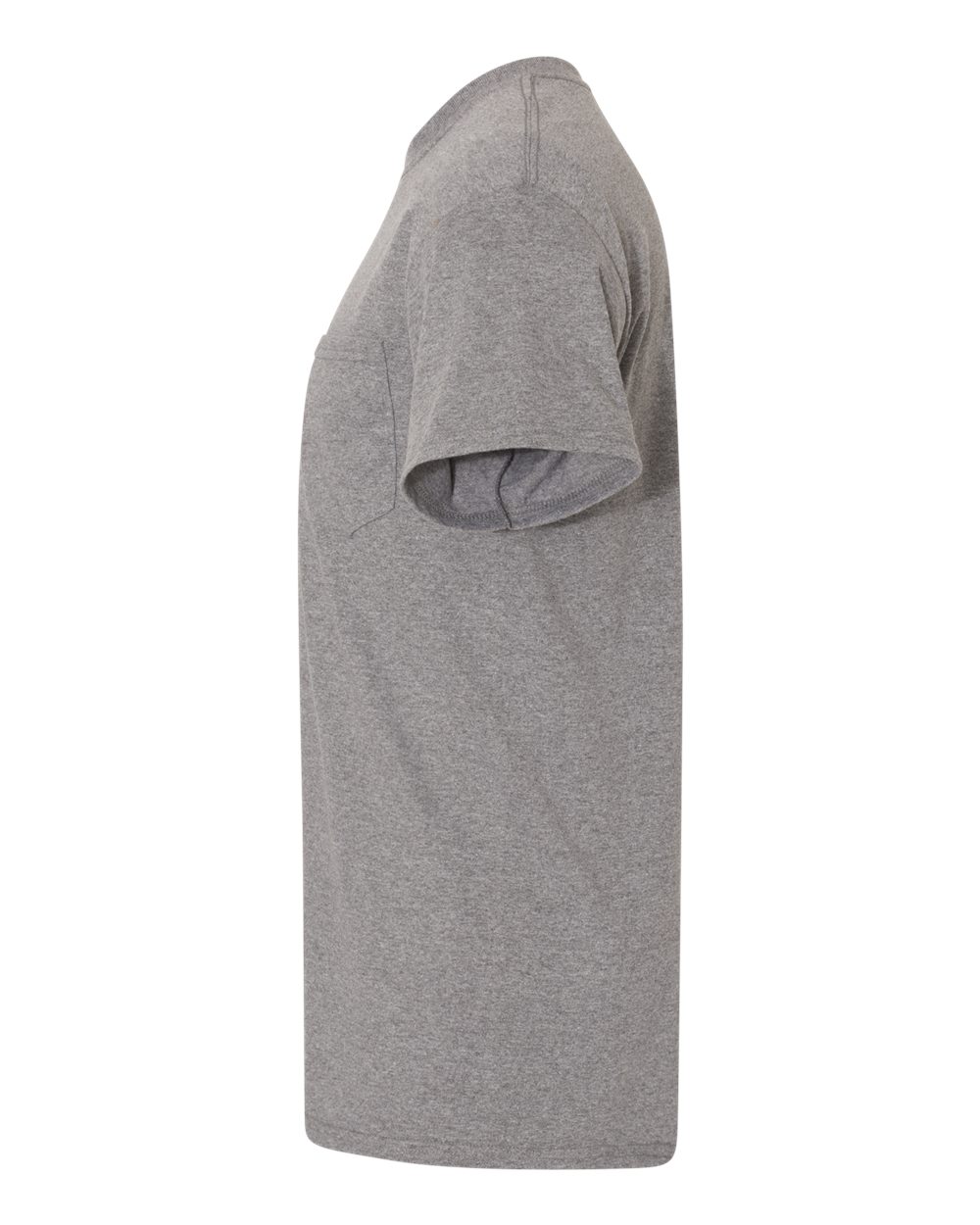 Men's DryBlend® Pocket T-Shirt - DirectSide - B07260493 - Graphite Heather