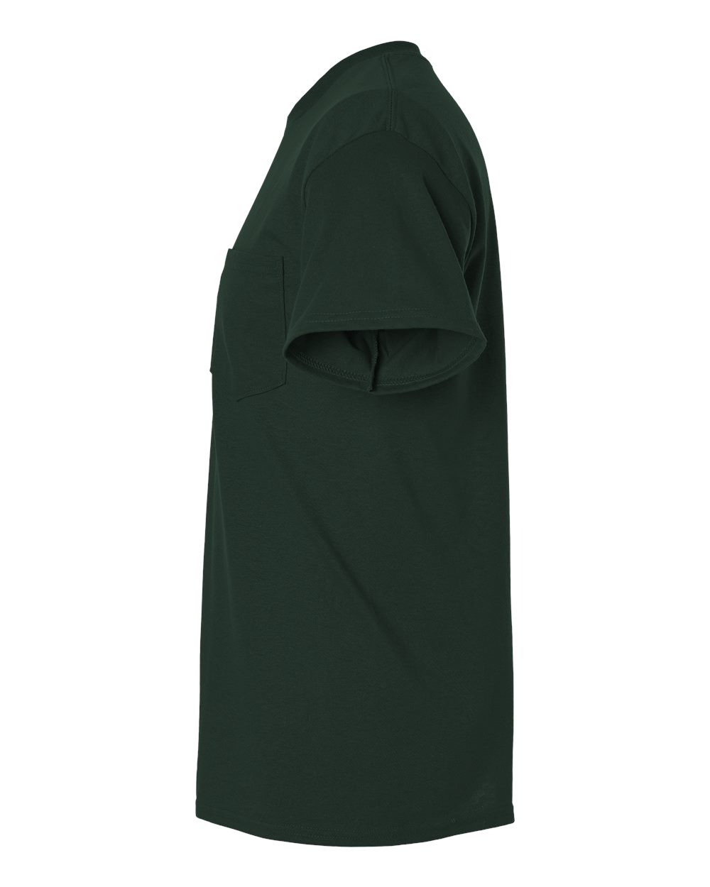 Men's DryBlend® Pocket T-Shirt - DirectSide - B07260543 - Forest Green