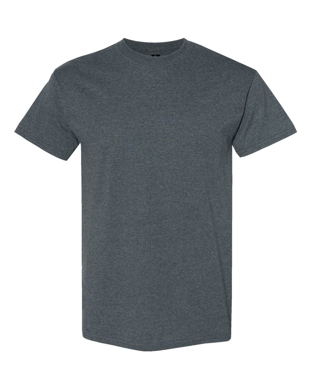 Men's Heavy Cotton™ T-Shirt - Front - B00060133 - Dark Heather