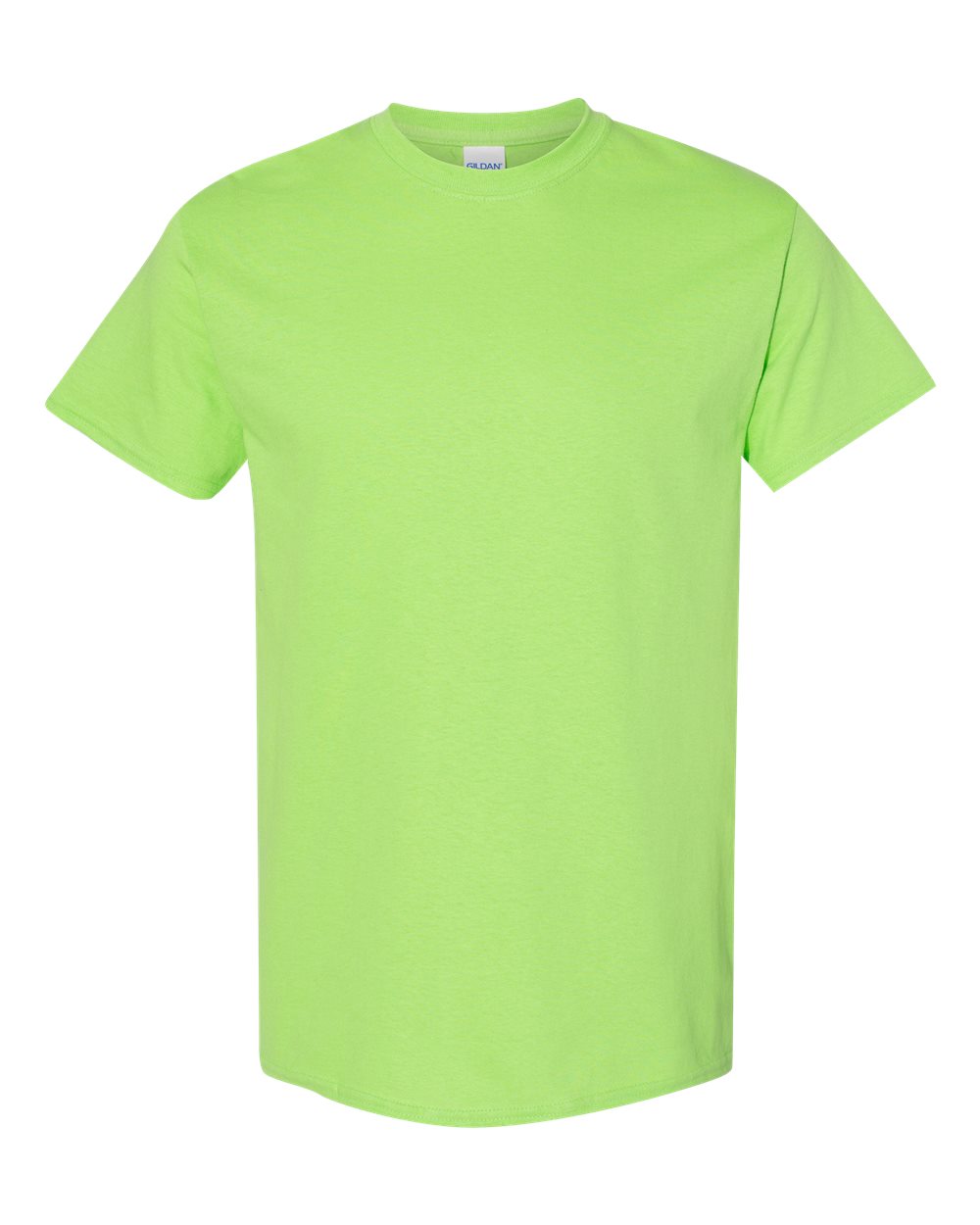 Men's Heavy Cotton™ T-Shirt - Front - B00060173 - Lime