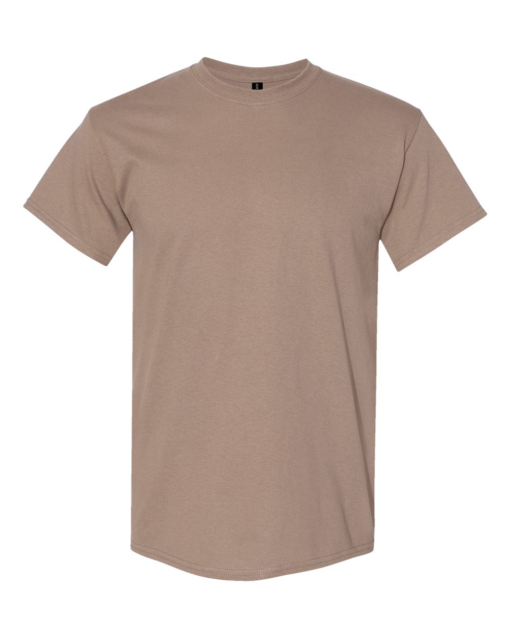 Men's Heavy Cotton™ T-Shirt - Front - B00060553 - Brown Savana