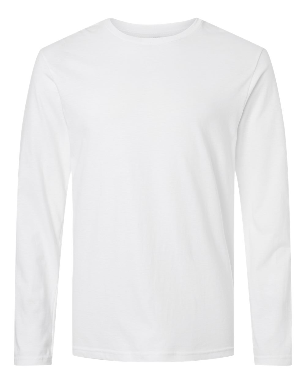 Men's Softstyle® Long Sleeve T-Shirt - Front - B05660003 - White