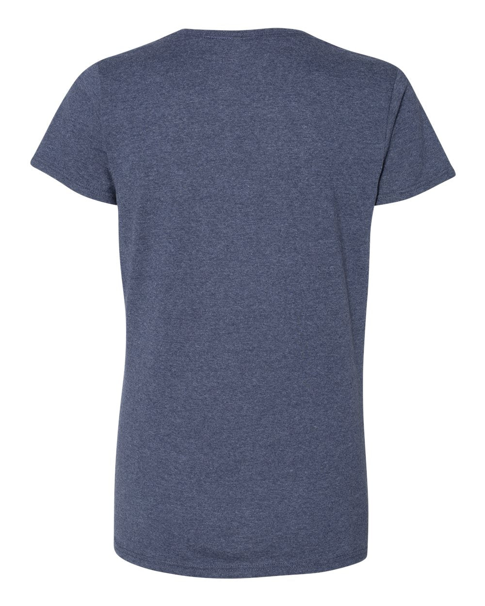 Women's Heavy Cotton™ T-Shirt - Back - B86960643 - Heather Navy