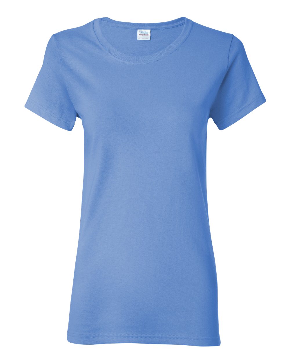 Women's Heavy Cotton™ T-Shirt - Front - B86960263 - Carolina Blue