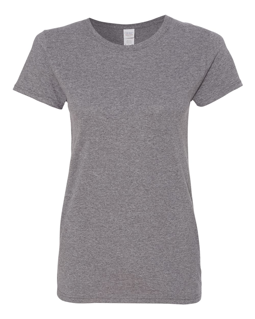 Women's Heavy Cotton™ T-Shirt - Front - B86960493 - Graphite Heather