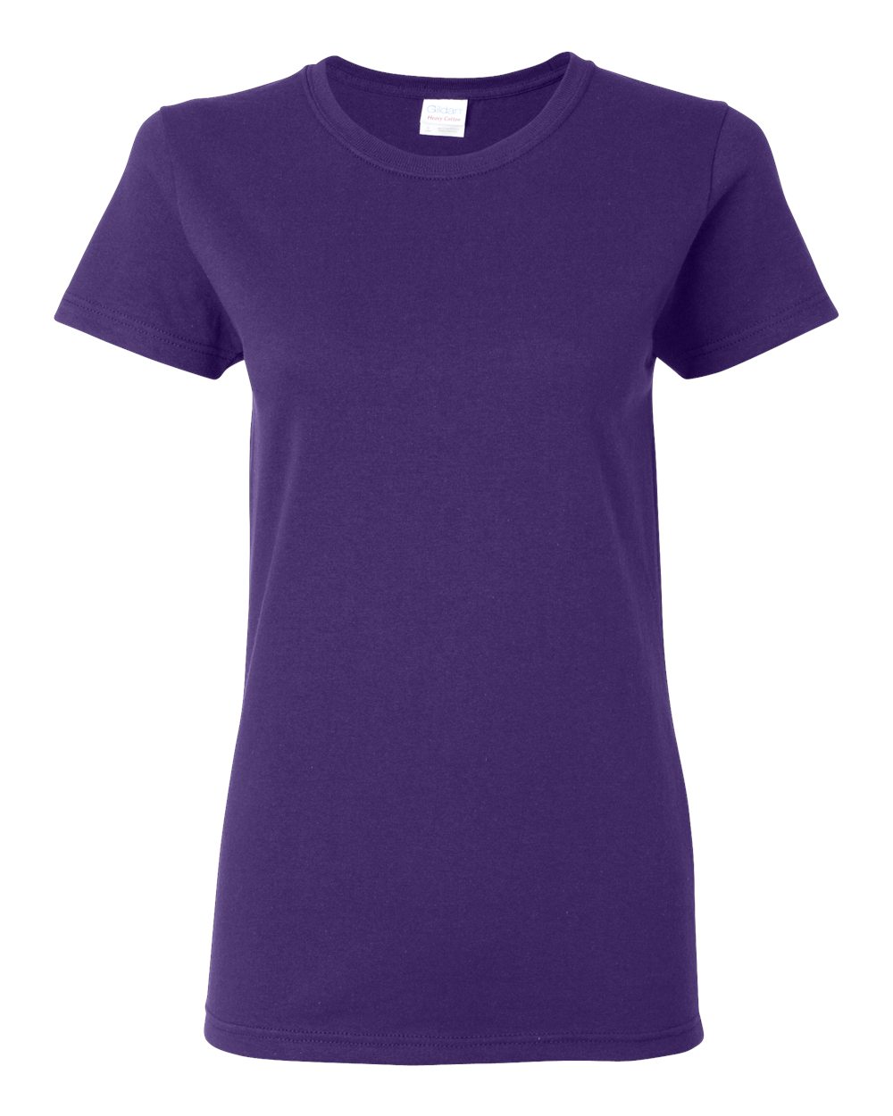 Women's Heavy Cotton™ T-Shirt - Front - B86960673 - Purple