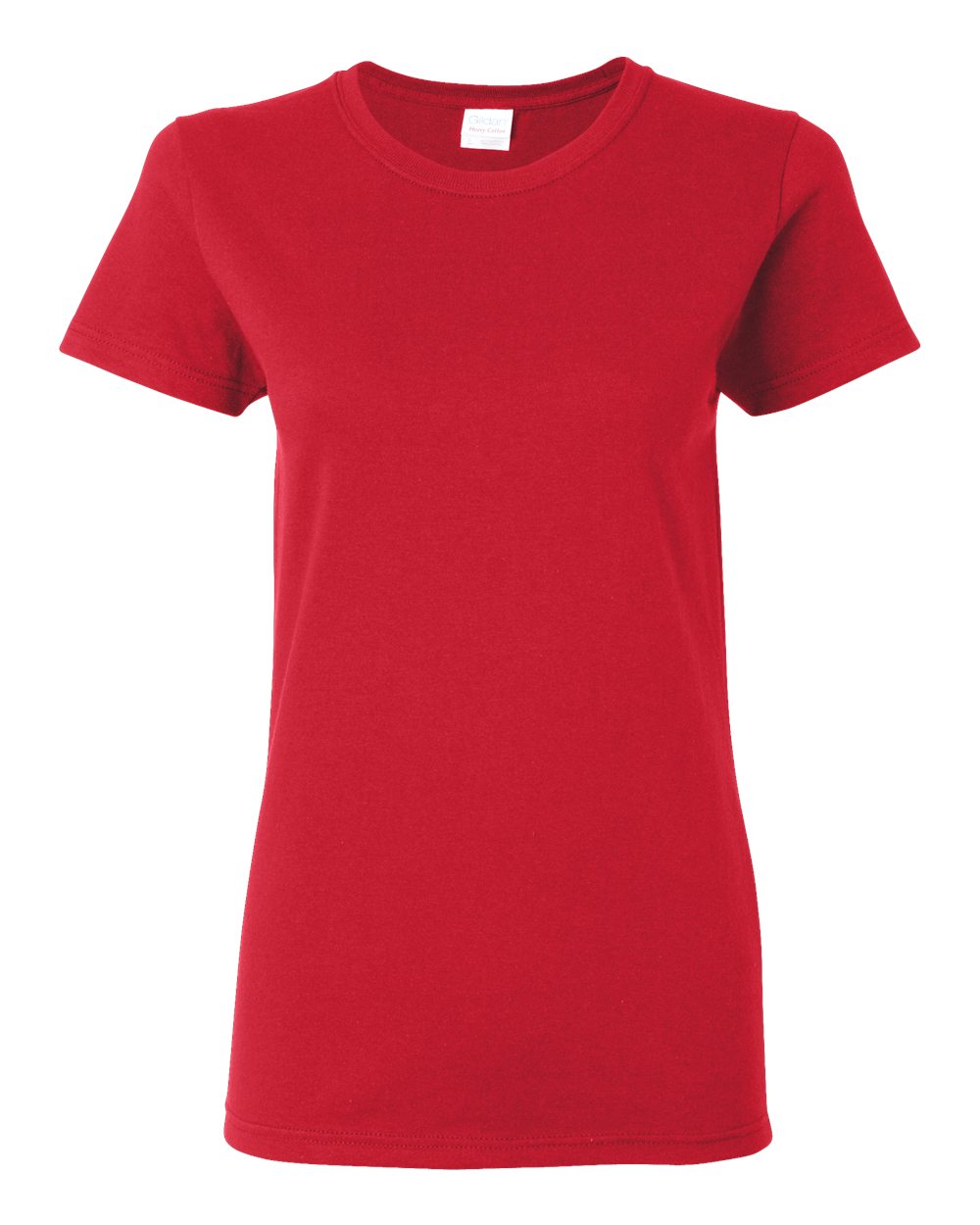 Women's Heavy Cotton™ T-Shirt - Front - B86960703 - Red