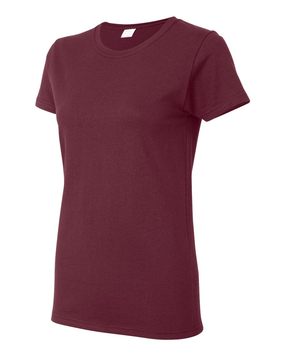 Women's Heavy Cotton™ T-Shirt - Side - B86960533 - Maroon