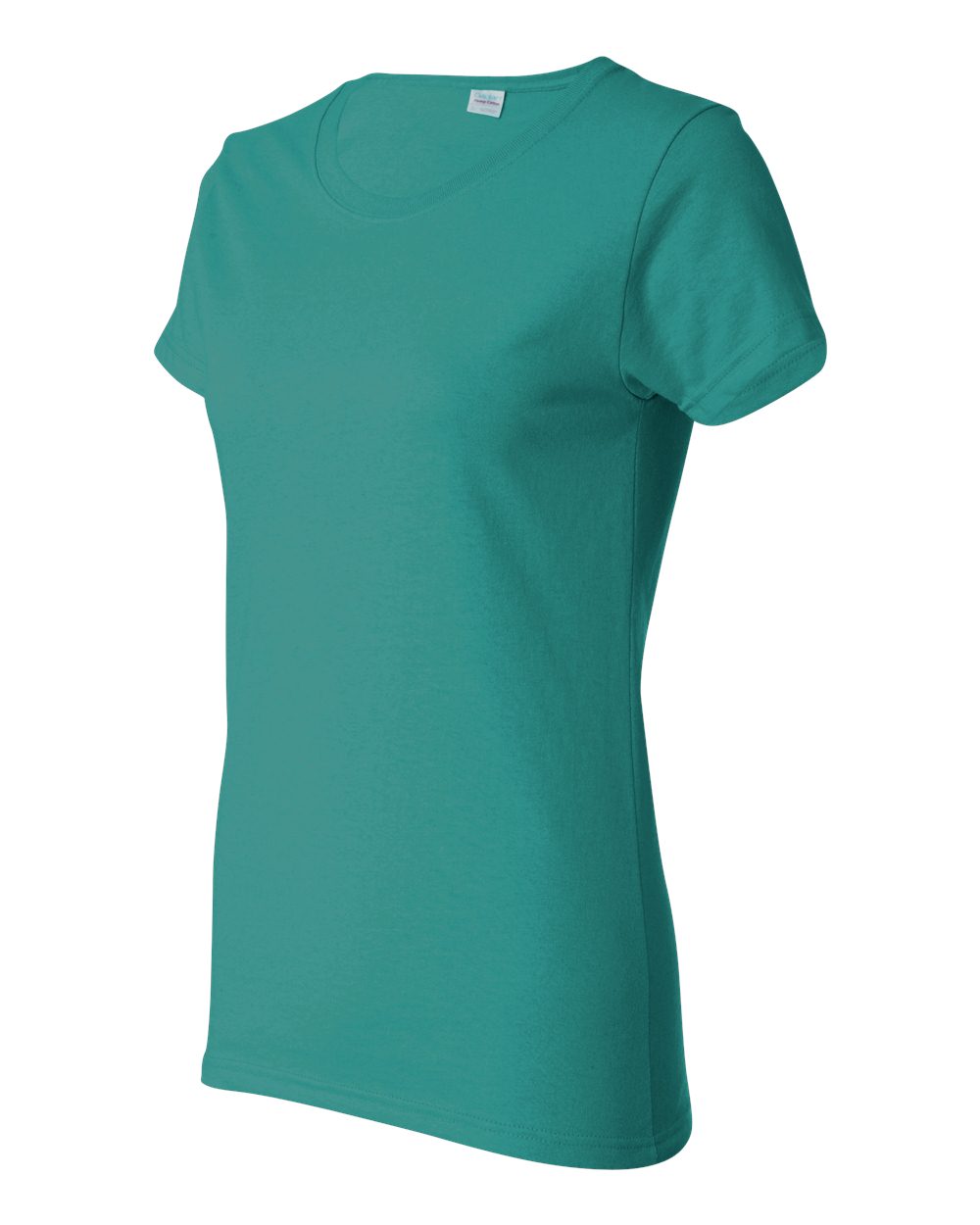 Women's Heavy Cotton™ T-Shirt - Side - B86960993 - Tropical Blue