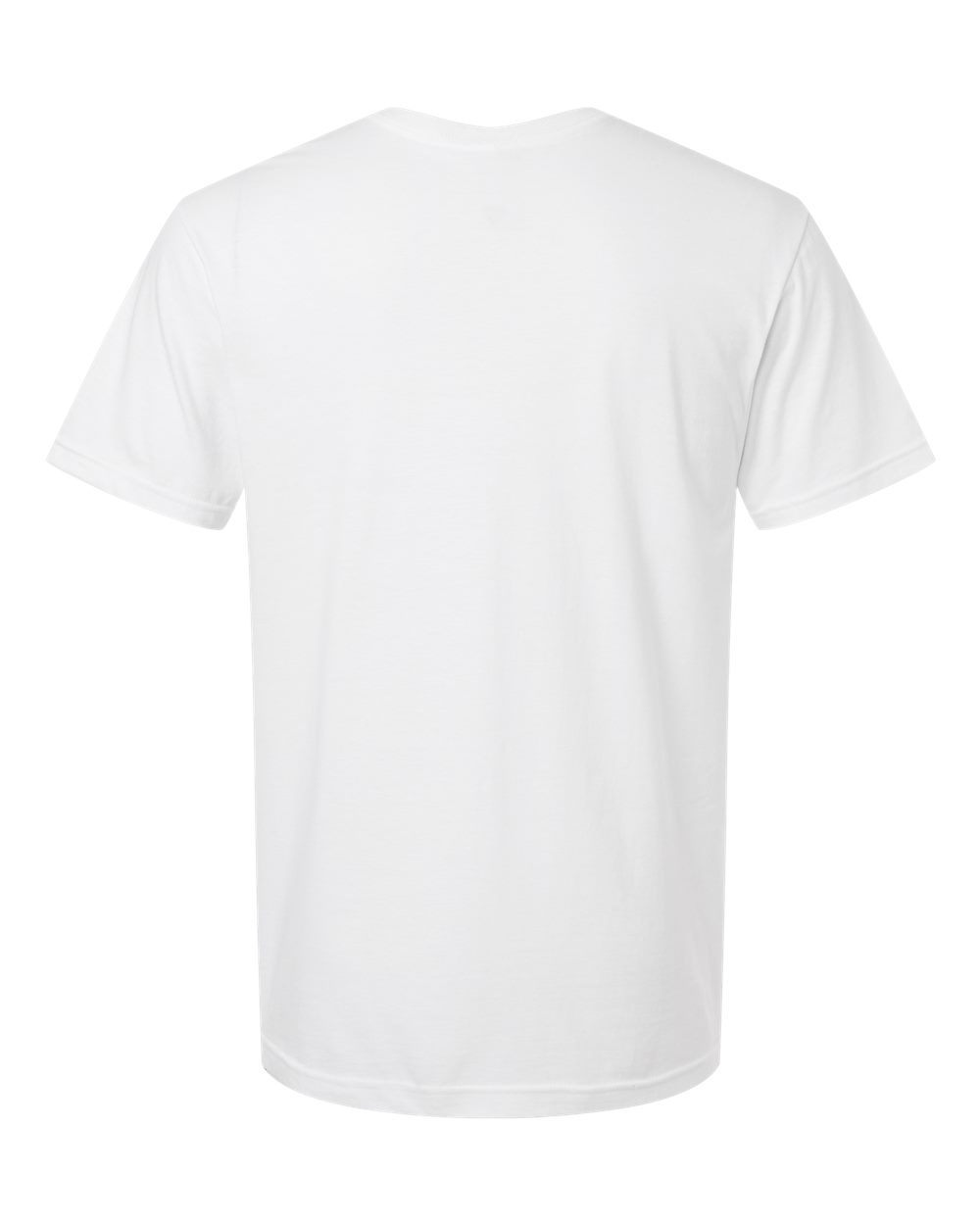 Men's Softstyle® V-Neck T-Shirt - Back - B01760002 - White