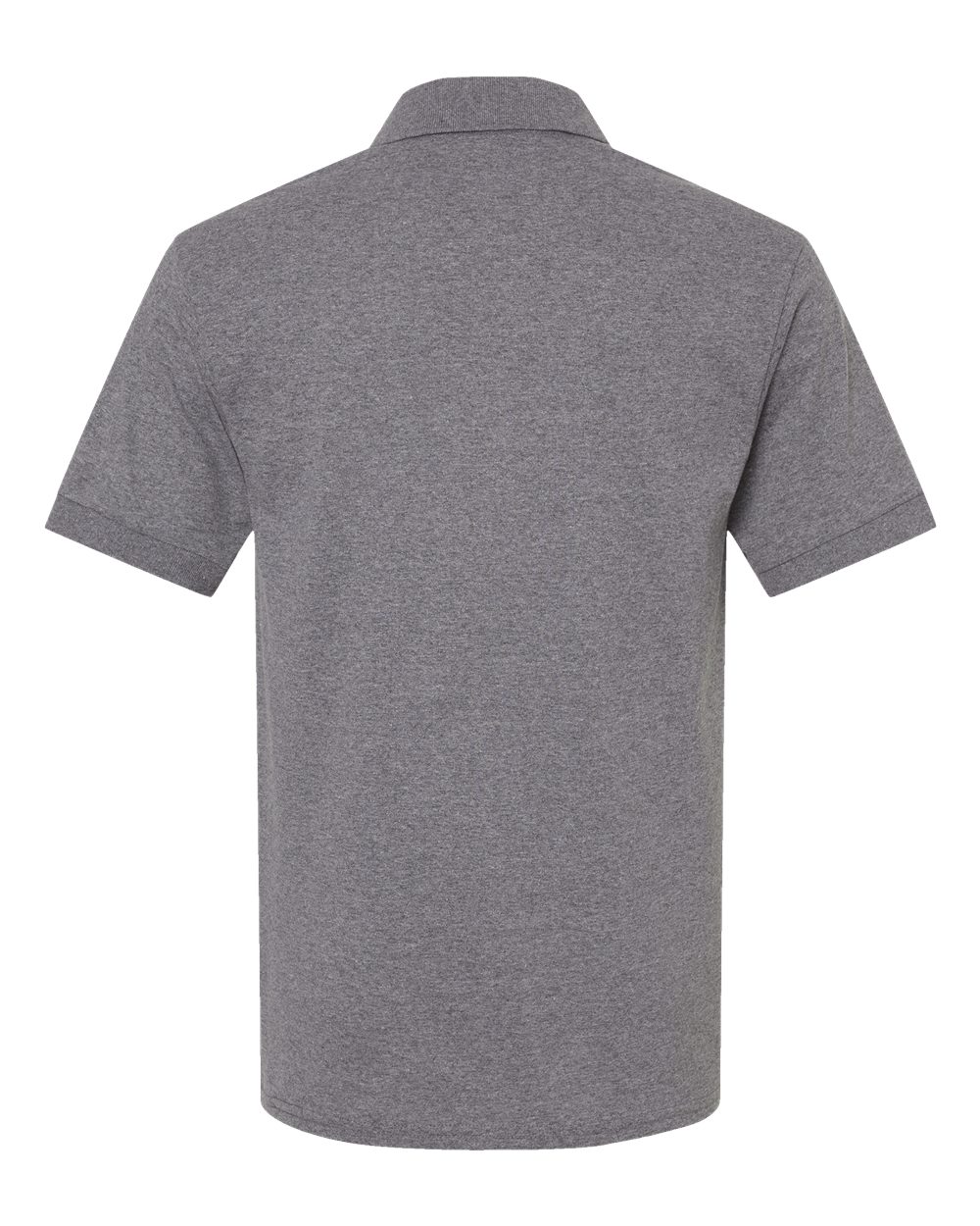 Men's DryBlend® Jersey Polo - Back - B11060133 - Graphite Heather