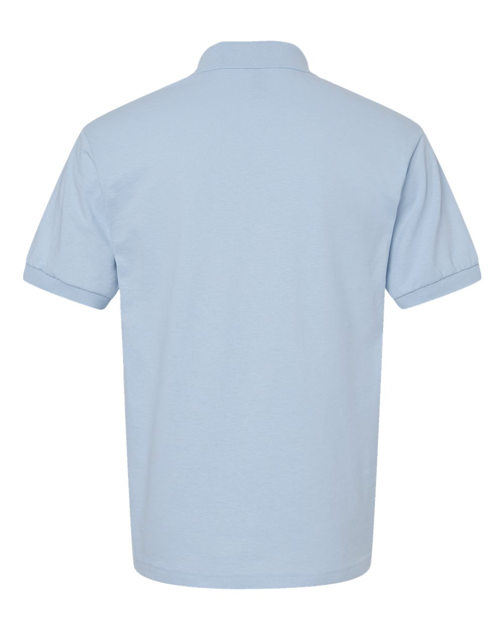 Men's DryBlend® Jersey Polo - Back - B11060253 - Light Blue