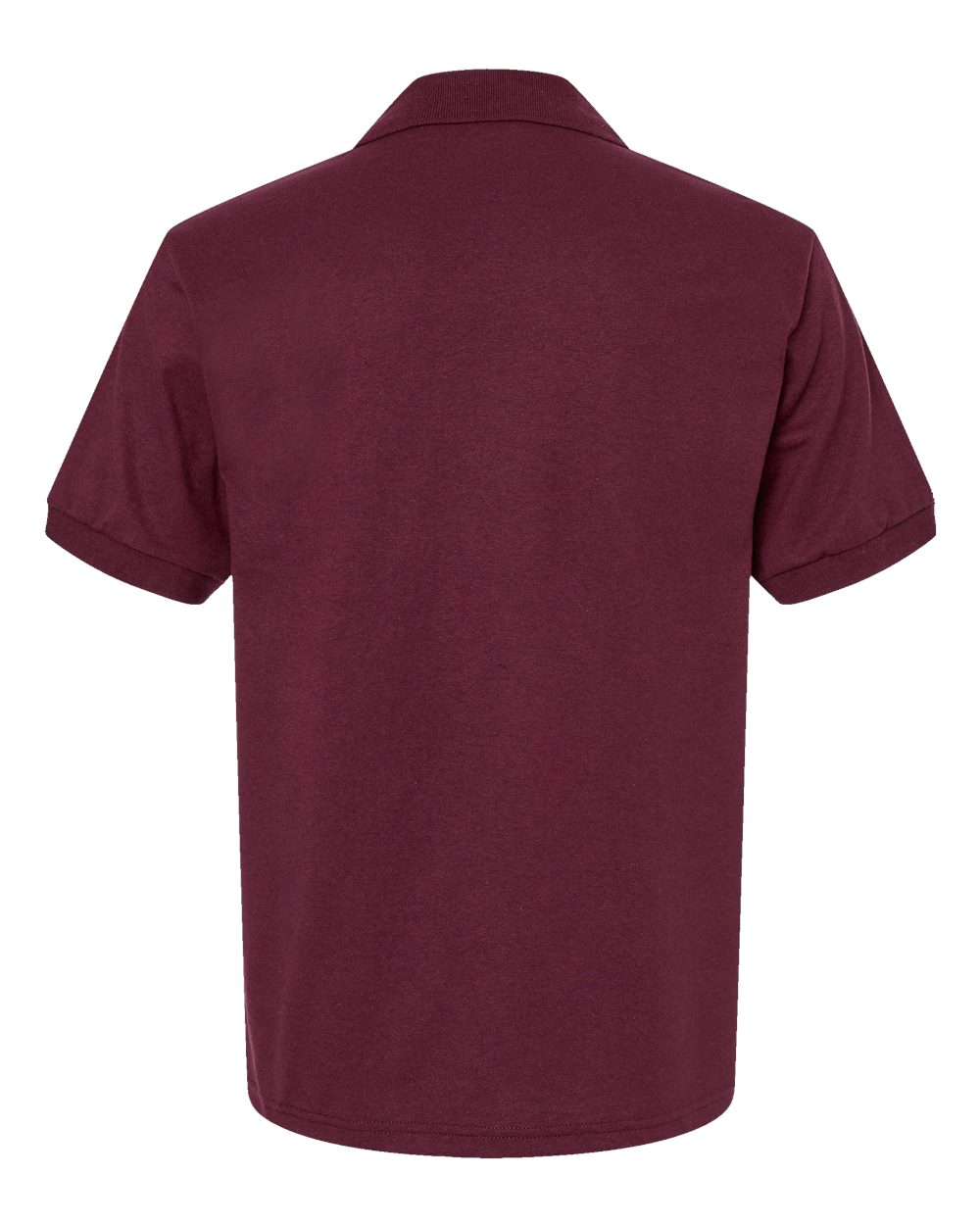 Men's DryBlend® Jersey Polo - Back - B11060533 - Maroon
