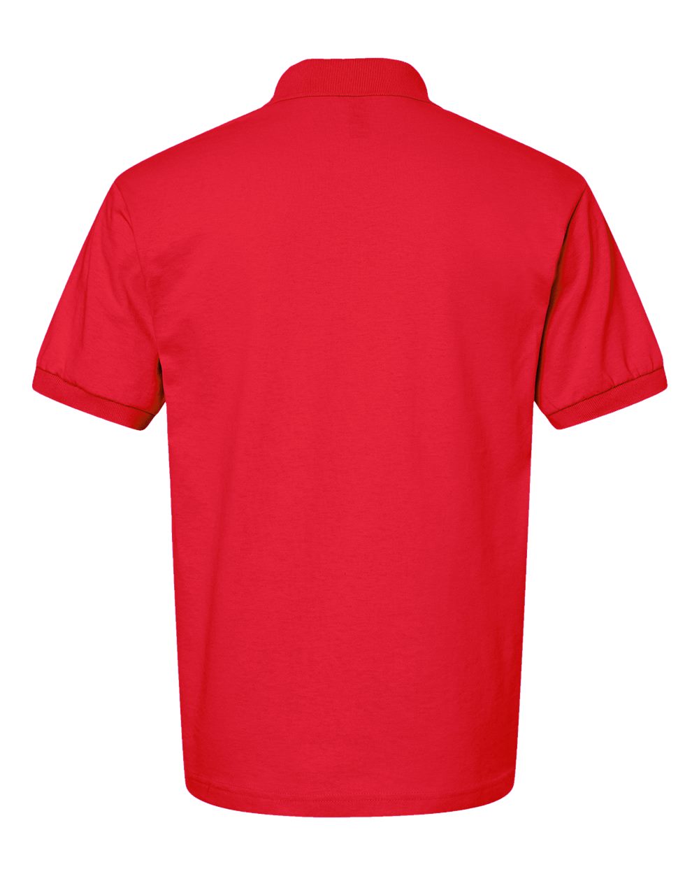 Men's DryBlend® Jersey Polo - Back - B11060703 - Red